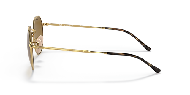 RB3565 Arista Gold MetallSunglass Frames von B24, Seitenansicht