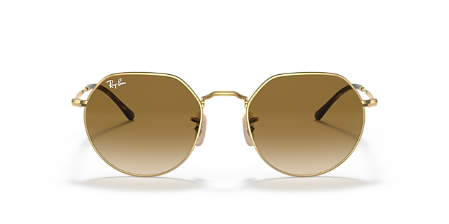 RB3565 Arista Gold MetallSunglass Frames von B24, Vorderansicht