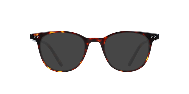 Burton Vintage Tortoise AcetaatEyeglass Frames van B24, met getinte lenzen