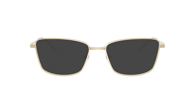 EA1185B Glanzend Lichtgoud MetaalEyeglass Frames van B24, met getinte lenzen