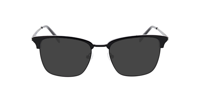 Tupelo Black & Matt Black MetallEyeglass Frames von B24, mit getönten Gläsern