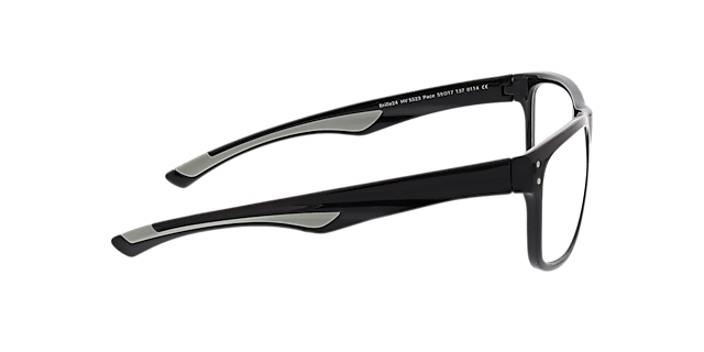 Pace Black & Grey KunststoffEyeglass Frames von B24, Seitenansicht