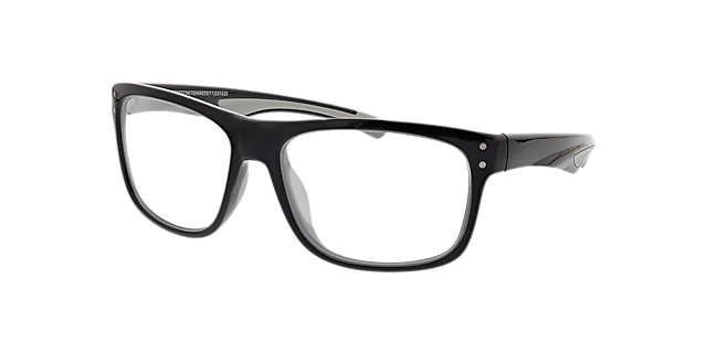 Pace Black & Grey KunststoffEyeglass Frames von B24, Dreiviertelansicht