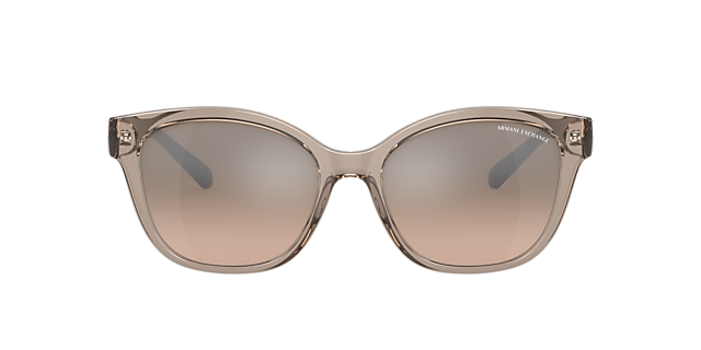 AX4127S Bruin KunststofSunglass Frames van B24, met getinte lenzen