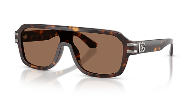 DG4507 Havana AcetatSunglass Frames von B24, Dreiviertelansicht