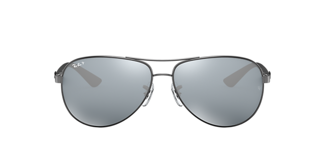 RB8313 Gunmetal MetallSunglass Frames von B24, mit getönten Gläsern