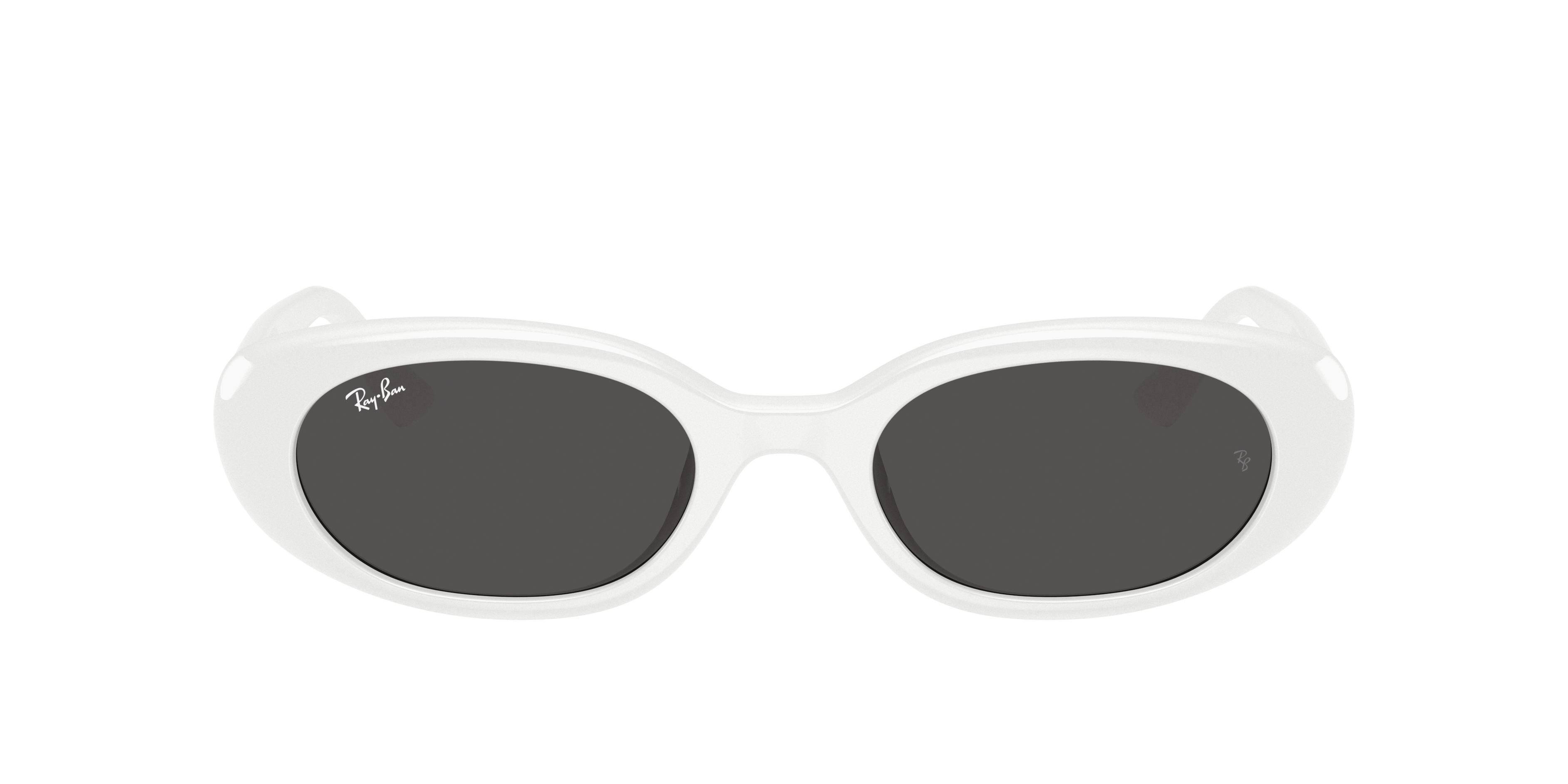 RB4441D Weiß KunststoffSunglass Frames von B24, mit getönten Gläsern