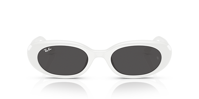 RB4441D Weiß KunststoffSunglass Frames von B24, Vorderansicht