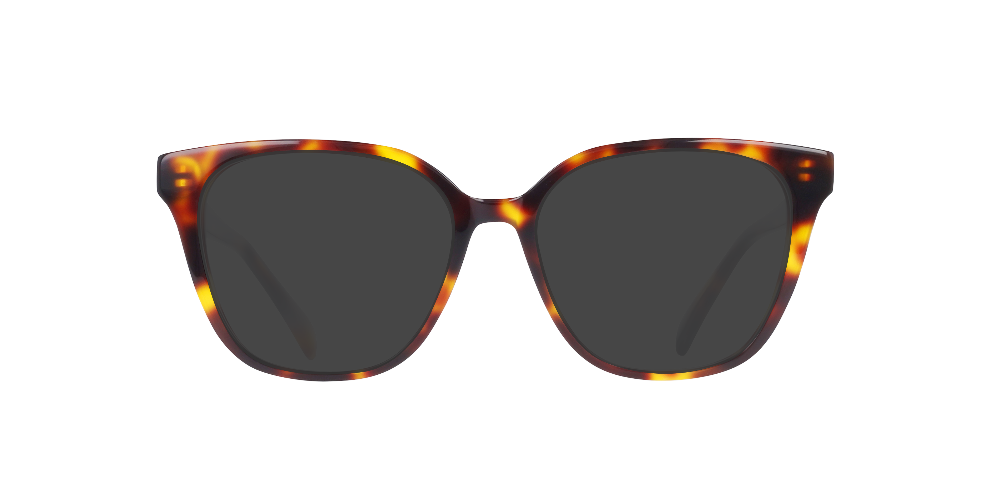 Sabrina Havana Cigars AcetatEyeglass Frames von B24, mit getönten Gläsern