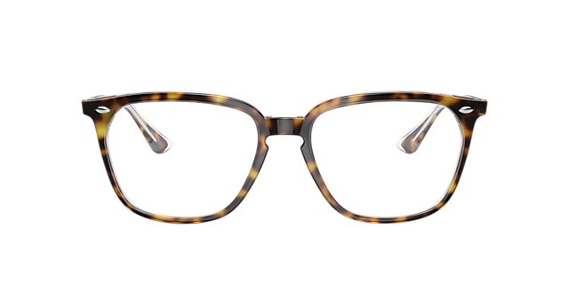 RB4362V Havana op transparant AcetaatEyeglass Frames van B24, Vooraanzicht