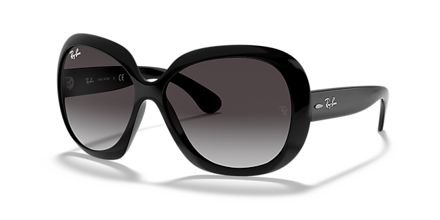 RB4098 Zwart KunststofSunglass Frames van B24, Hoekweergave