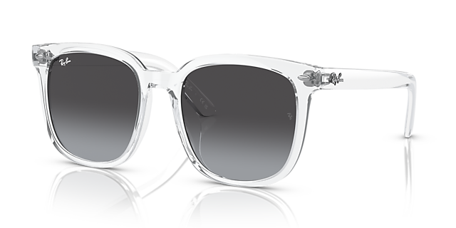 RB4401D Transparant KunststofSunglass Frames van B24, Hoekweergave