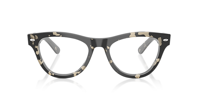 RB5510 Grey Tortoise AcetaatEyeglass Frames van B24, Vooraanzicht