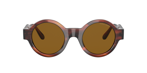 Giorgio Armani - AR 903M, Damen, Havana gestreift/Striped Havana, Größe: Large