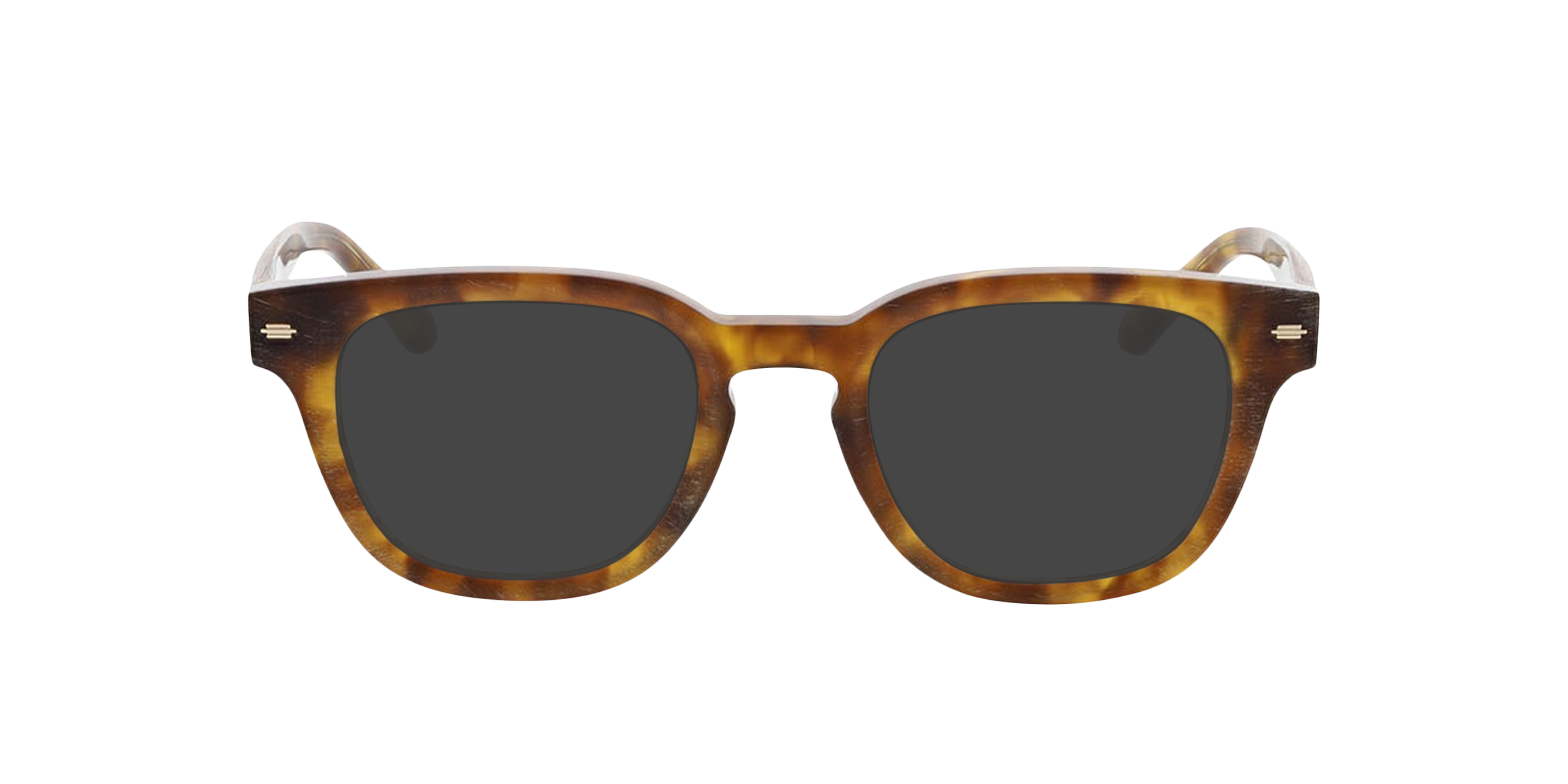 Cleveland Havana AcetaatEyeglass Frames van B24, met getinte lenzen