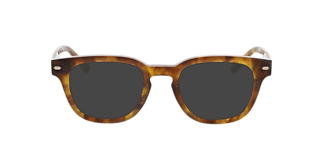 Cleveland Havana AcetaatEyeglass Frames van B24, met getinte lenzen