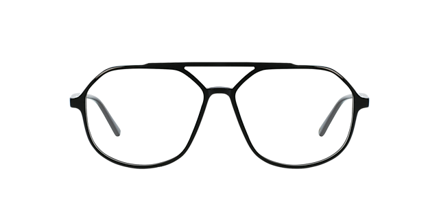 Viper AC Jet Black AcetatEyeglass Frames von B24, Vorderansicht