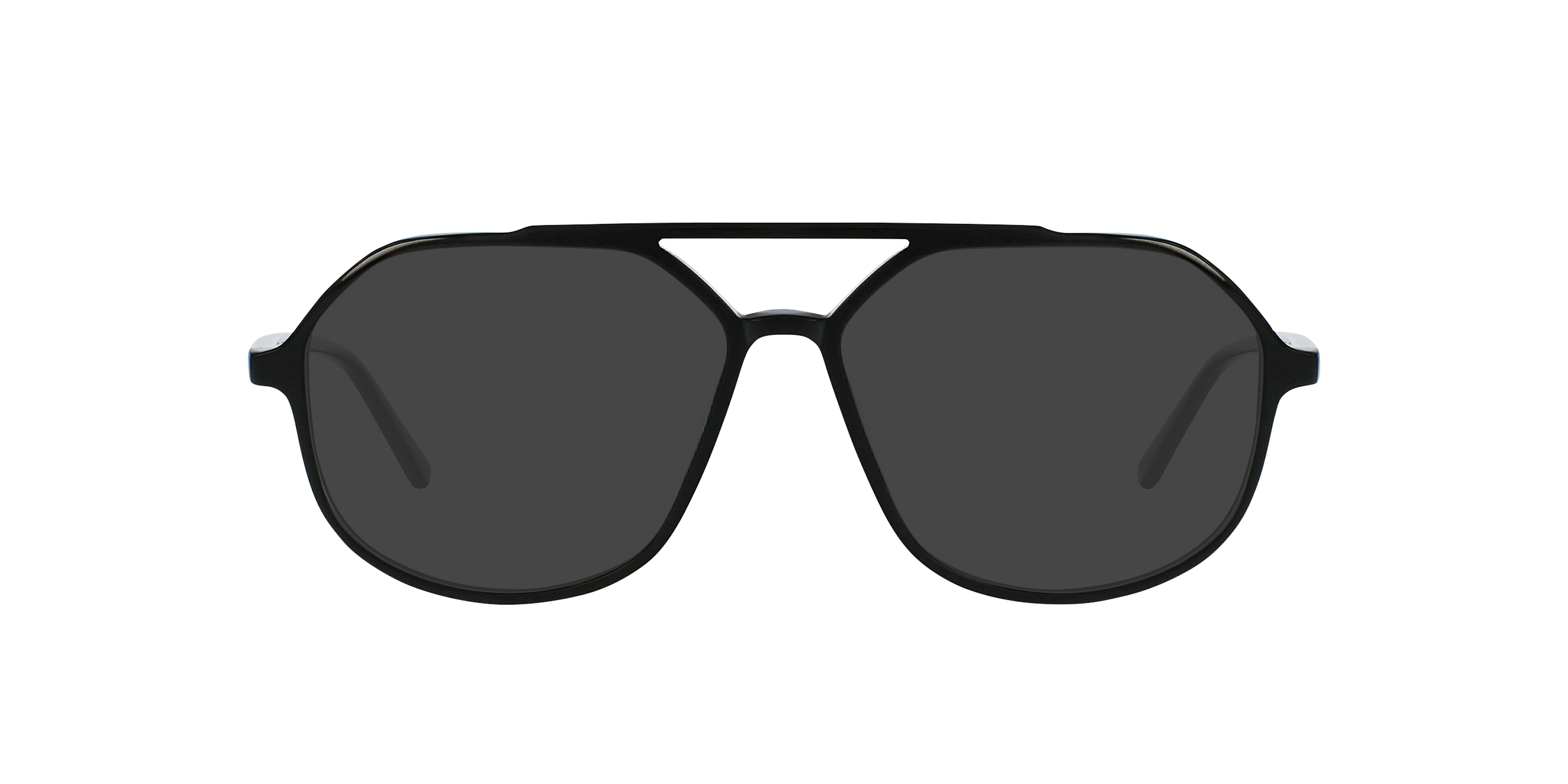 Viper AC Jet Black AcetatEyeglass Frames von B24, mit getönten Gläsern