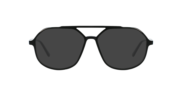 Viper AC Jet Black AcetatEyeglass Frames von B24, mit getönten Gläsern