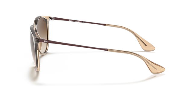 RB4171 Braun transparent KunststoffSunglass Frames von B24, Seitenansicht