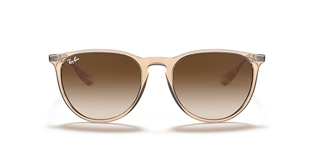 RB4171 Braun transparent KunststoffSunglass Frames von B24, Vorderansicht