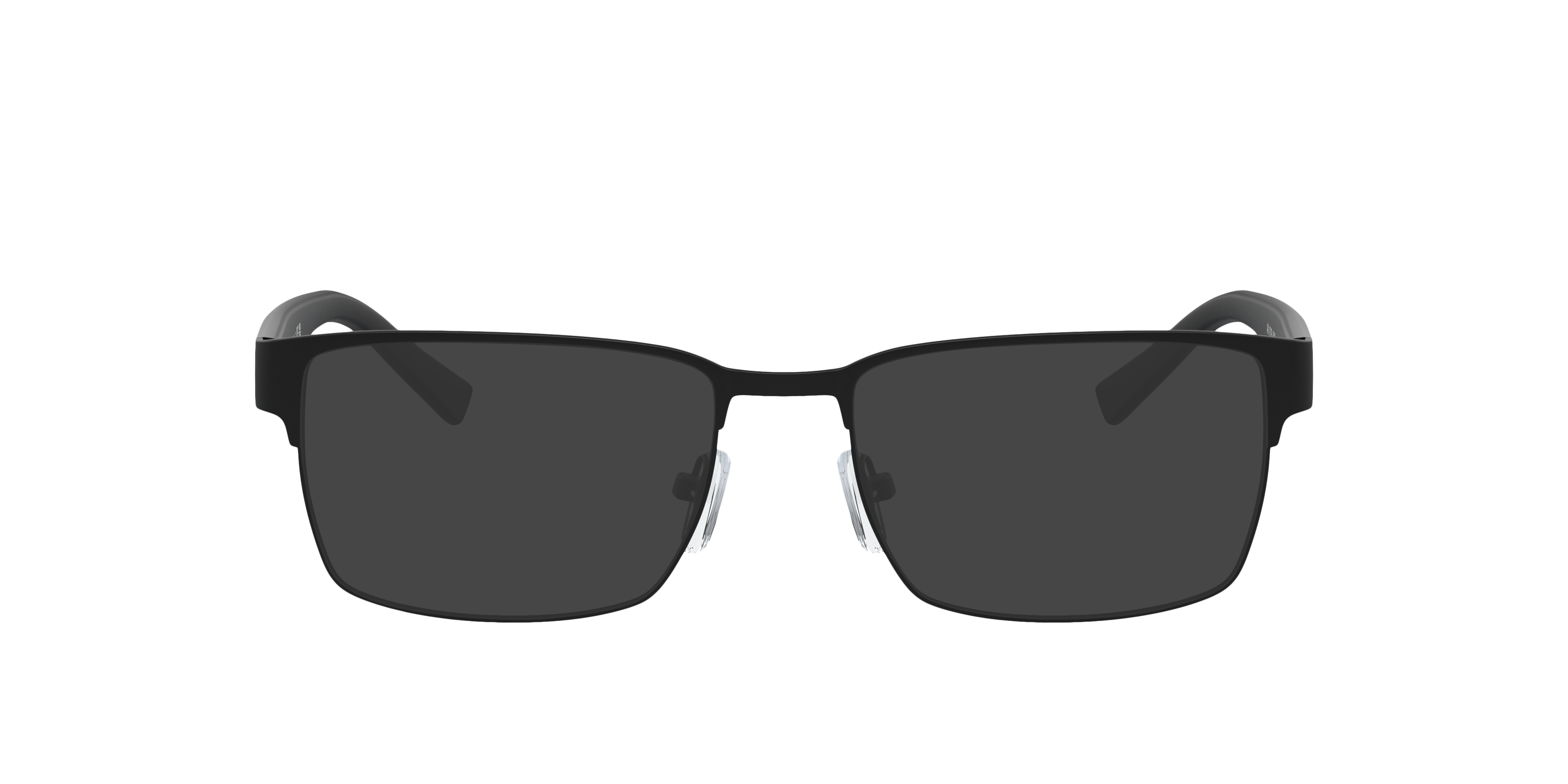 AX1019 Matzwart MetaalEyeglass Frames van B24, met getinte lenzen