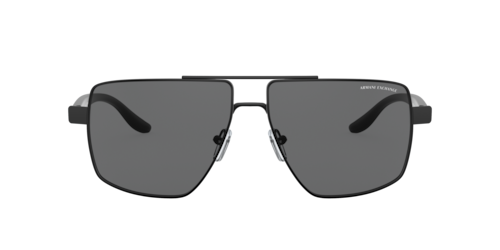 Armani Exchange - AX2037S, Herren, Matt Schwarz/Matte Black/Matte Gunmetal, Größe: X-Large