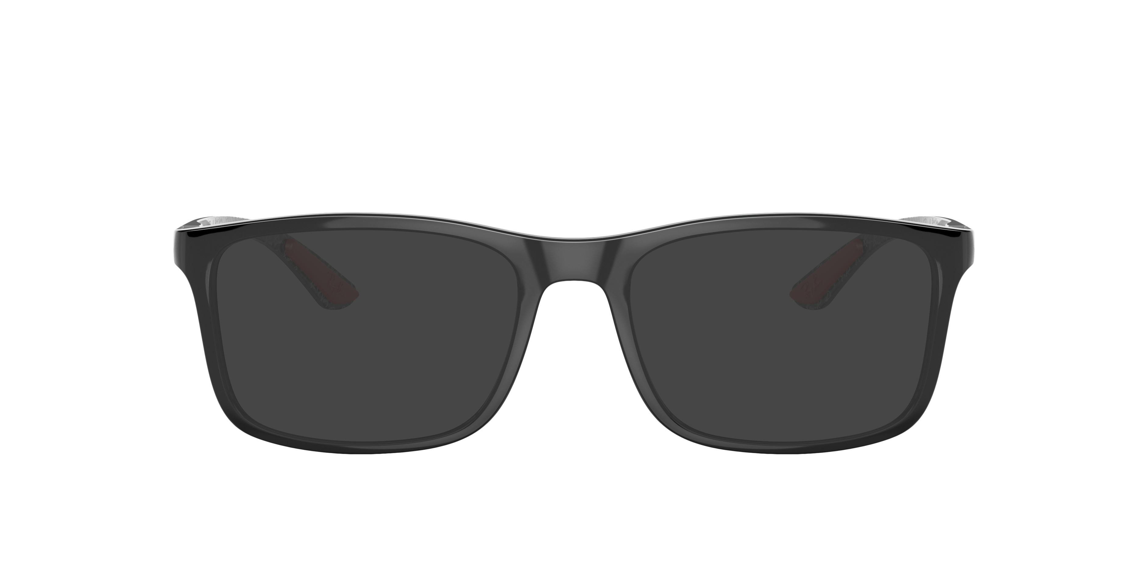 RB8908 Zwart KunststofEyeglass Frames van B24, met getinte lenzen