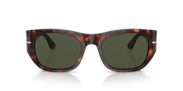 PO3308S Havana AcetaatSunglass Frames van B24, Vooraanzicht