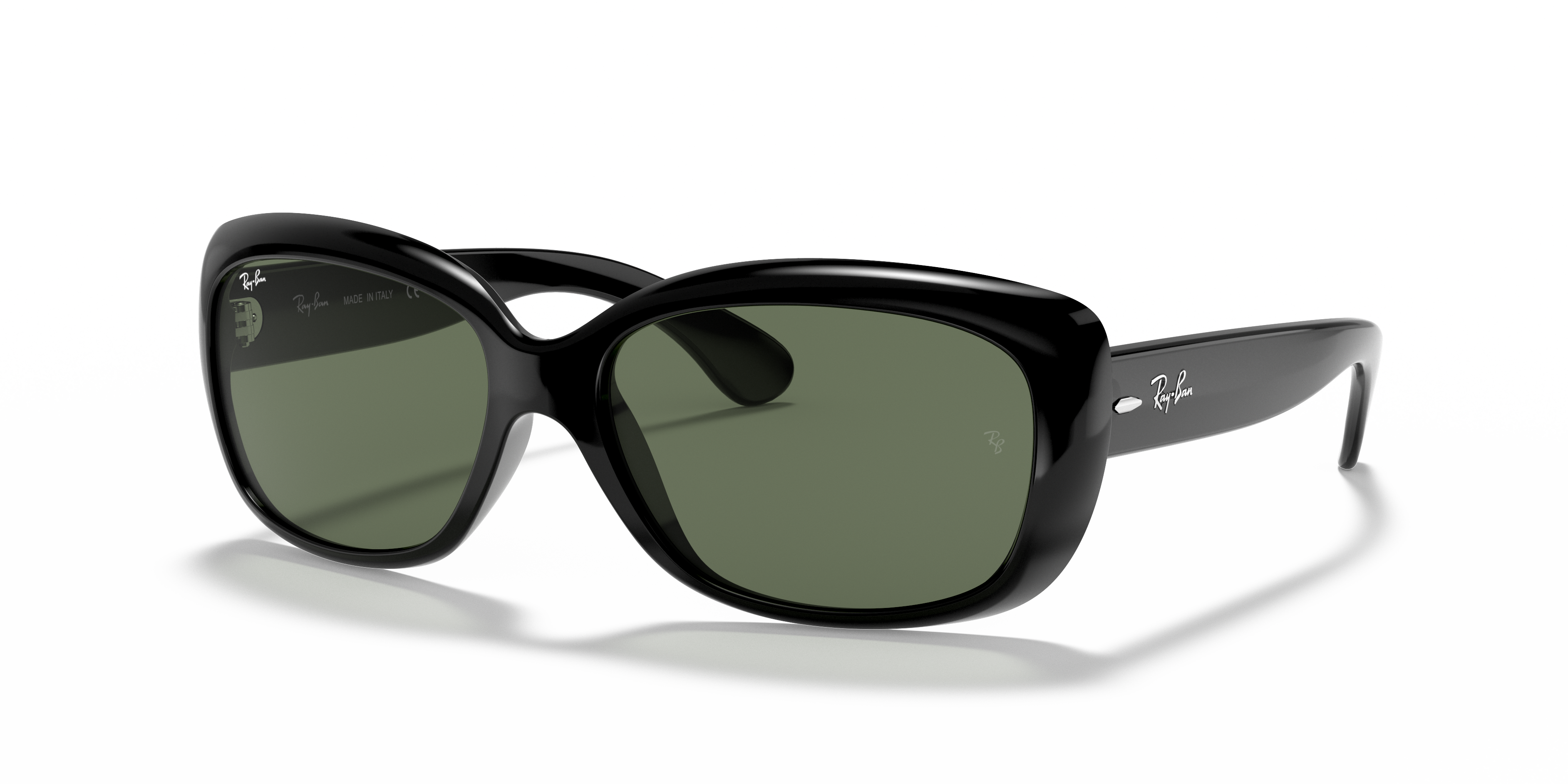RB4101 Zwart KunststofSunglass Frames van B24, Hoekweergave
