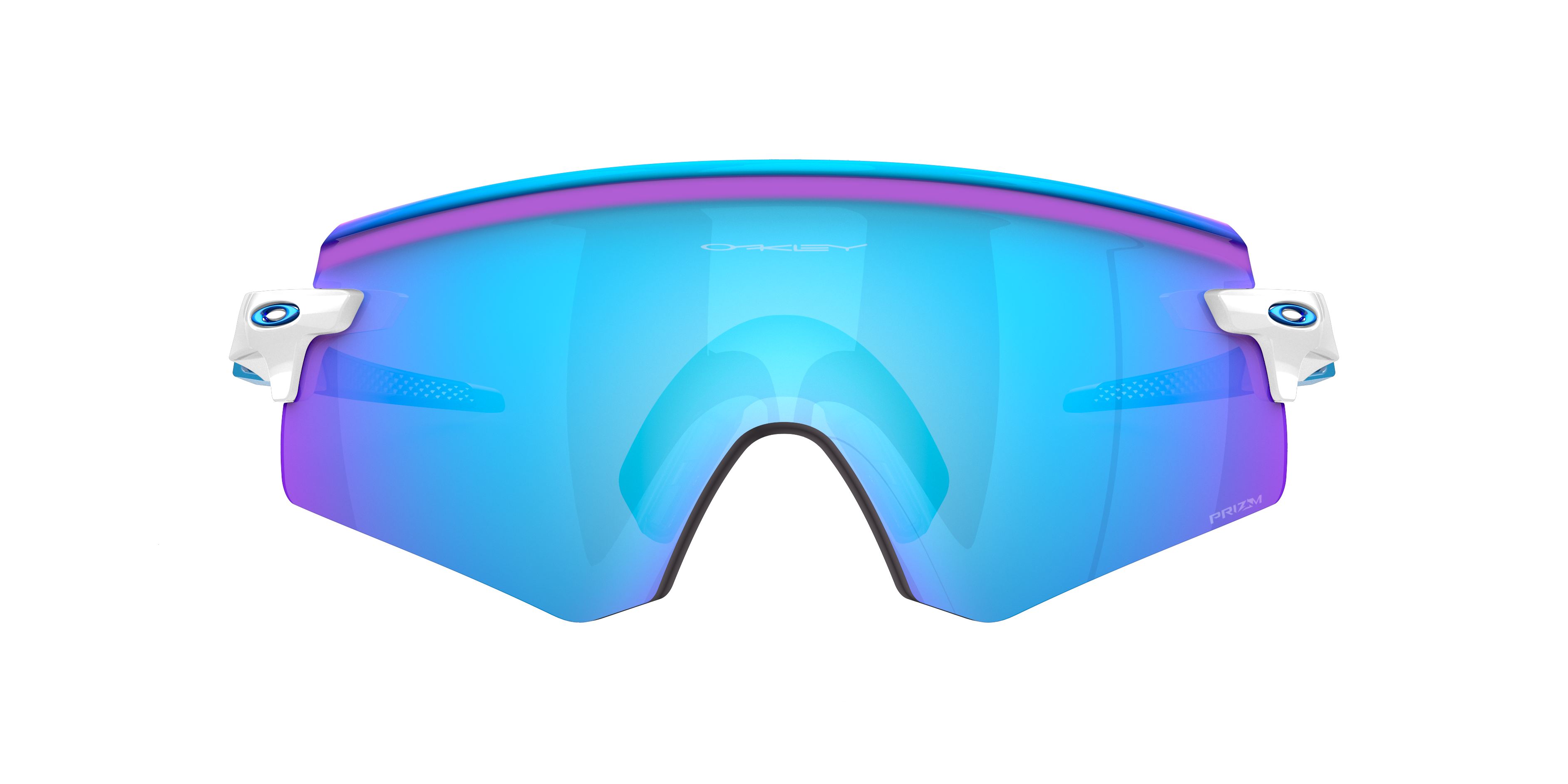 Encoder Weiß glänzend KunststoffSunglass Frames von B24, mit getönten Gläsern