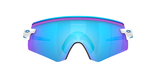 Encoder Glanzend wit KunststofSunglass Frames van B24, met getinte lenzen