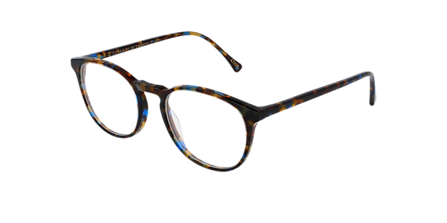 Neil Admiral Tortoise AcetatEyeglass Frames von B24, Dreiviertelansicht