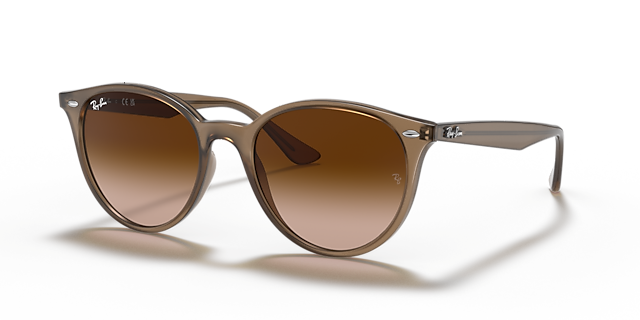 RB4305 Beige KunststoffSunglass Frames von B24, Dreiviertelansicht