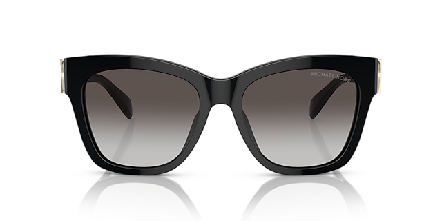 MK2182U Schwarz AcetatSunglass Frames von B24, Vorderansicht