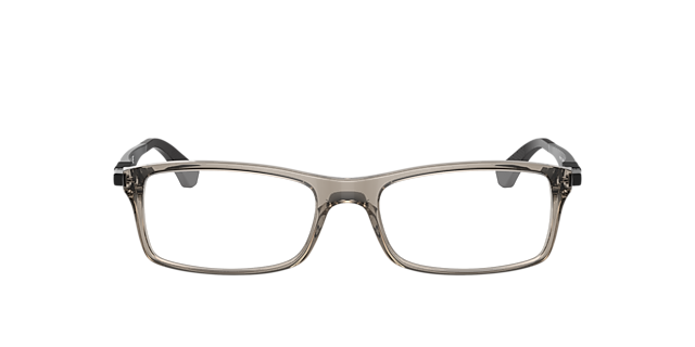 RB7017 Transparen Grey KunststofEyeglass Frames van B24, Vooraanzicht