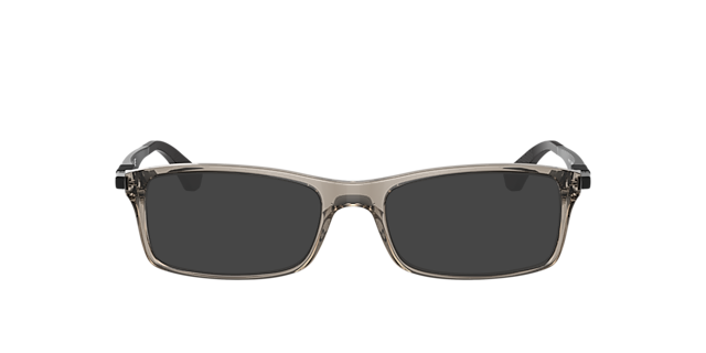 RB7017 Transparen Grey KunststofEyeglass Frames van B24, met getinte lenzen