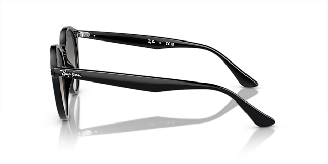 RB2180 Zwart KunststofSunglass Frames van B24, Zijaanzicht