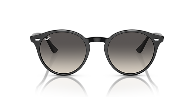 RB2180 Zwart KunststofSunglass Frames van B24, Vooraanzicht