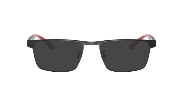 EA1124 Matzwart MetaalEyeglass Frames van B24, met getinte lenzen