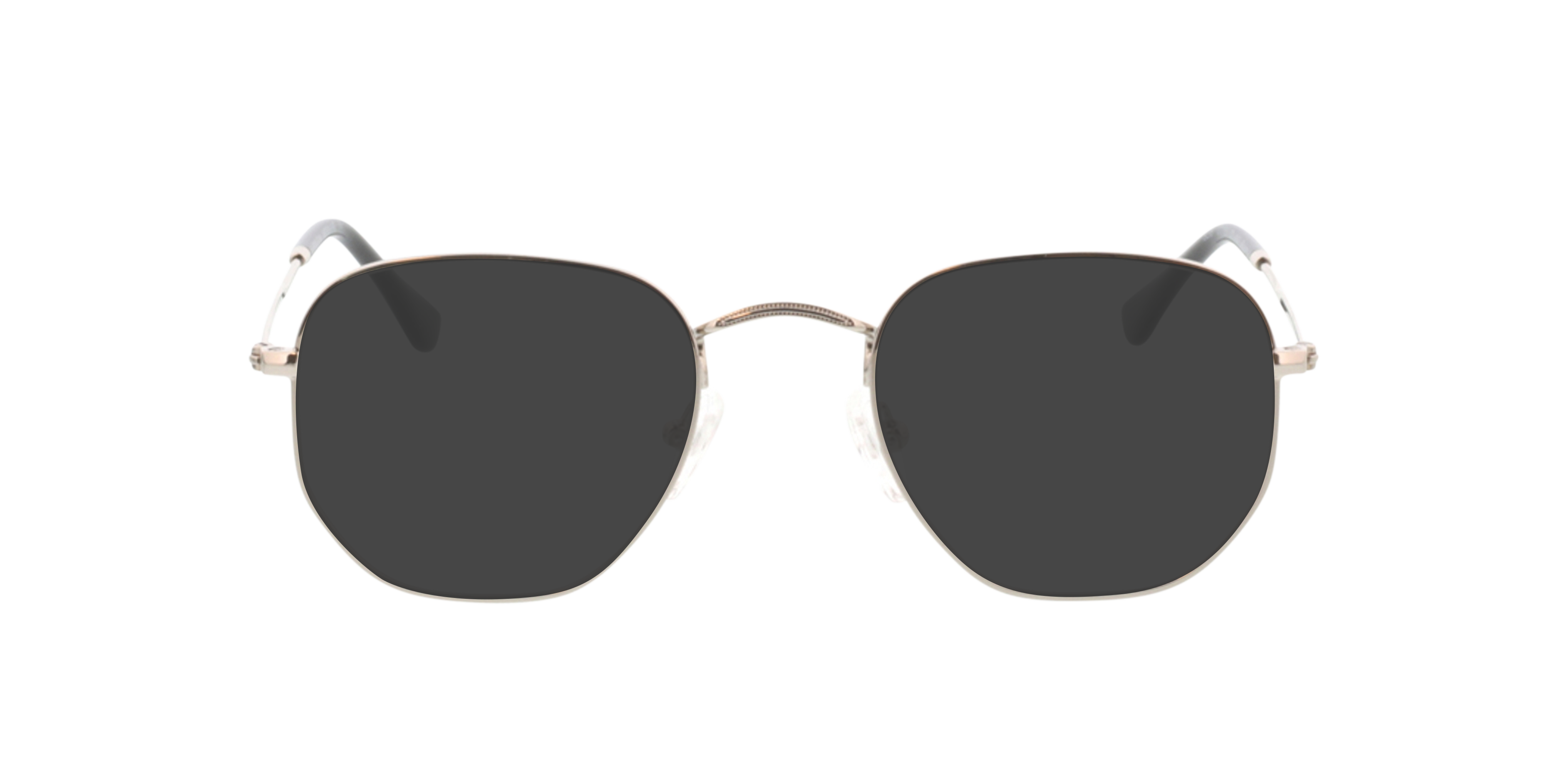 Rosario Zilver MetaalEyeglass Frames van B24, met getinte lenzen