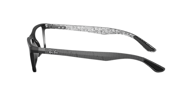 RB8901 Zwart KunststofEyeglass Frames van B24, Zijaanzicht