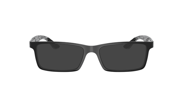 RB8901 Zwart KunststofEyeglass Frames van B24, met getinte lenzen