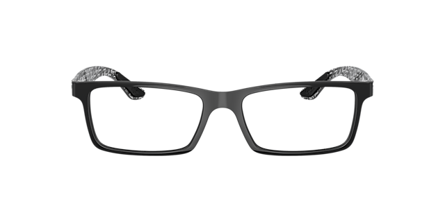 RB8901 Zwart KunststofEyeglass Frames van B24, Vooraanzicht