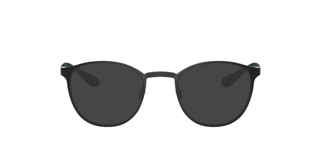 RB6355 Zwart MetaalEyeglass Frames van B24, met getinte lenzen