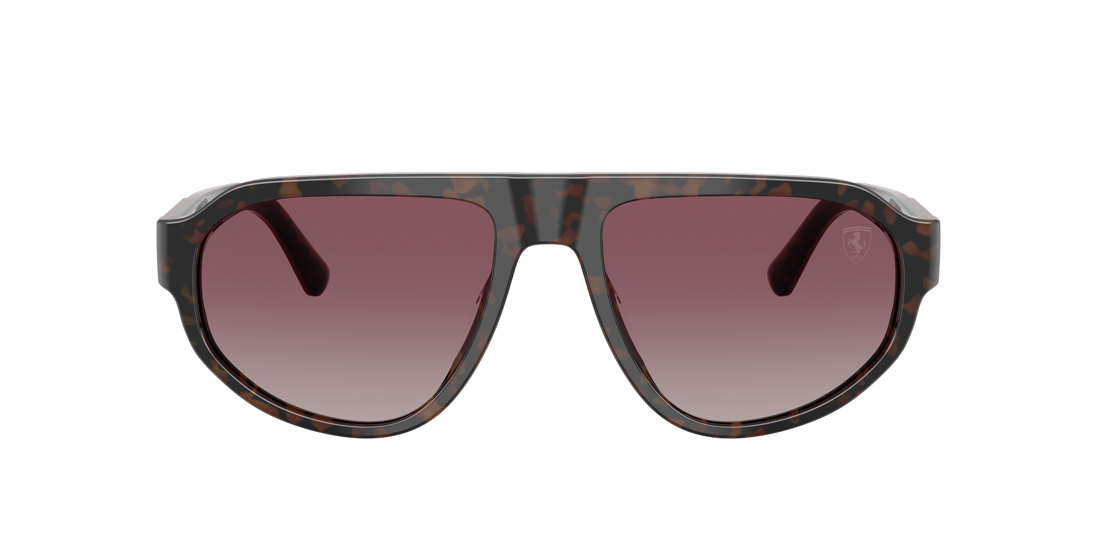 FZ6027U Burgundy Havana AcetaatSunglass Frames van B24, met getinte lenzen