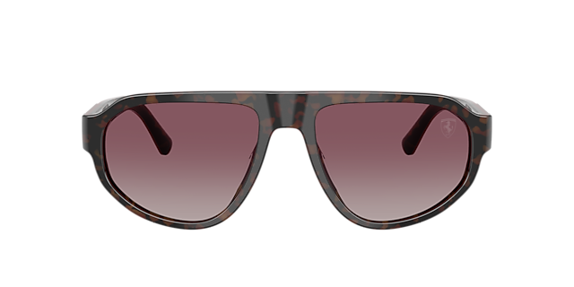 FZ6027U Burgundy Havana AcetaatSunglass Frames van B24, met getinte lenzen