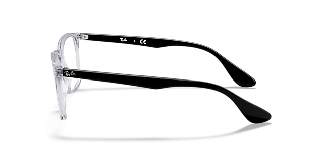 RB7074 Transparent KunststoffEyeglass Frames von B24, Seitenansicht