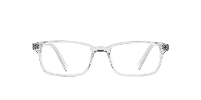 Teddy White Crystal AcetaatEyeglass Frames van B24, Vooraanzicht