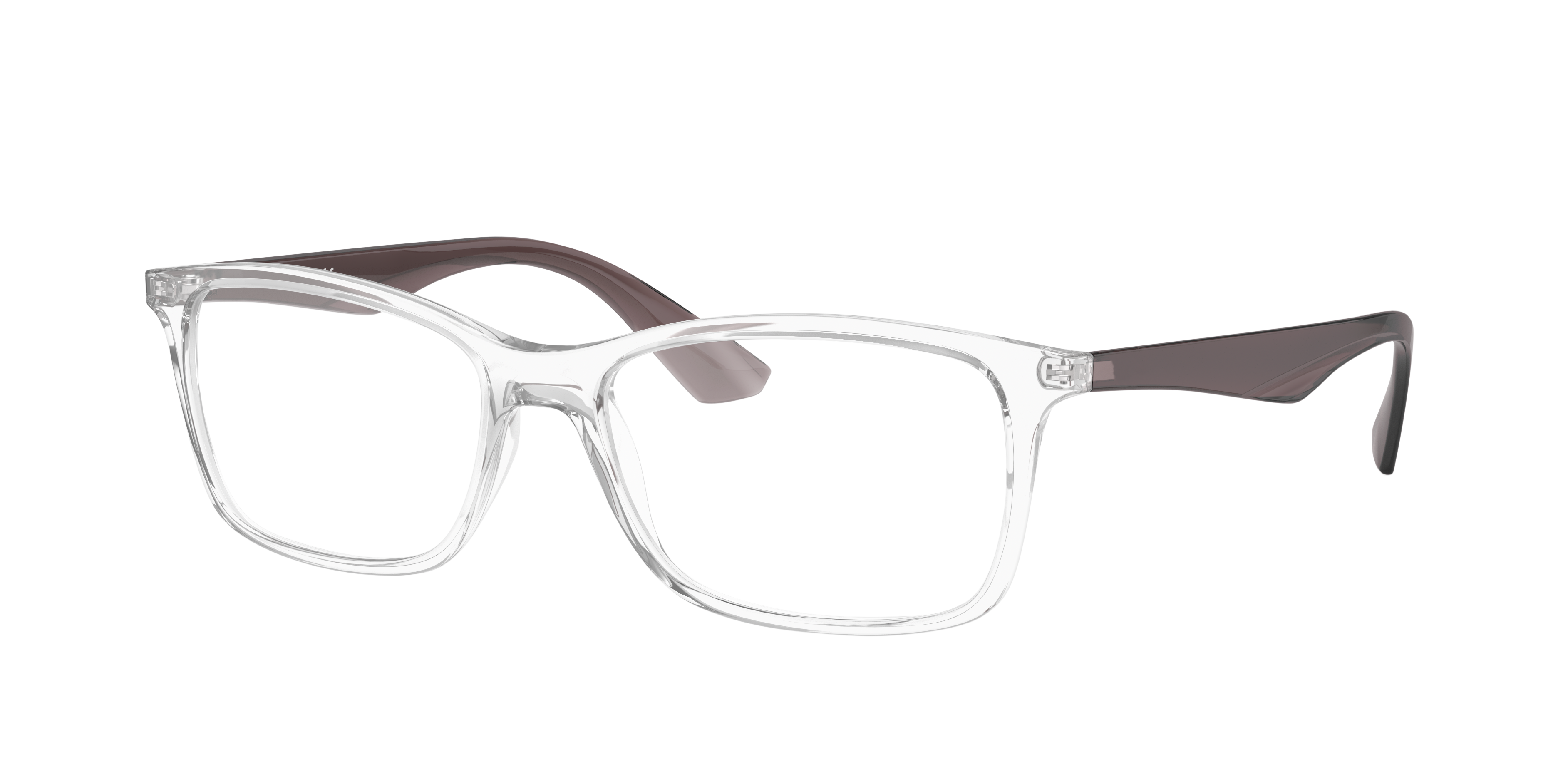 RB7047 Transparant KunststofEyeglass Frames van B24, Hoekweergave